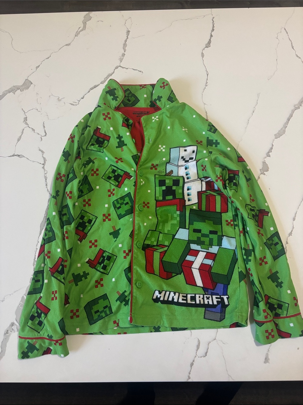 2 Minecraft Christmas Pajama Sets